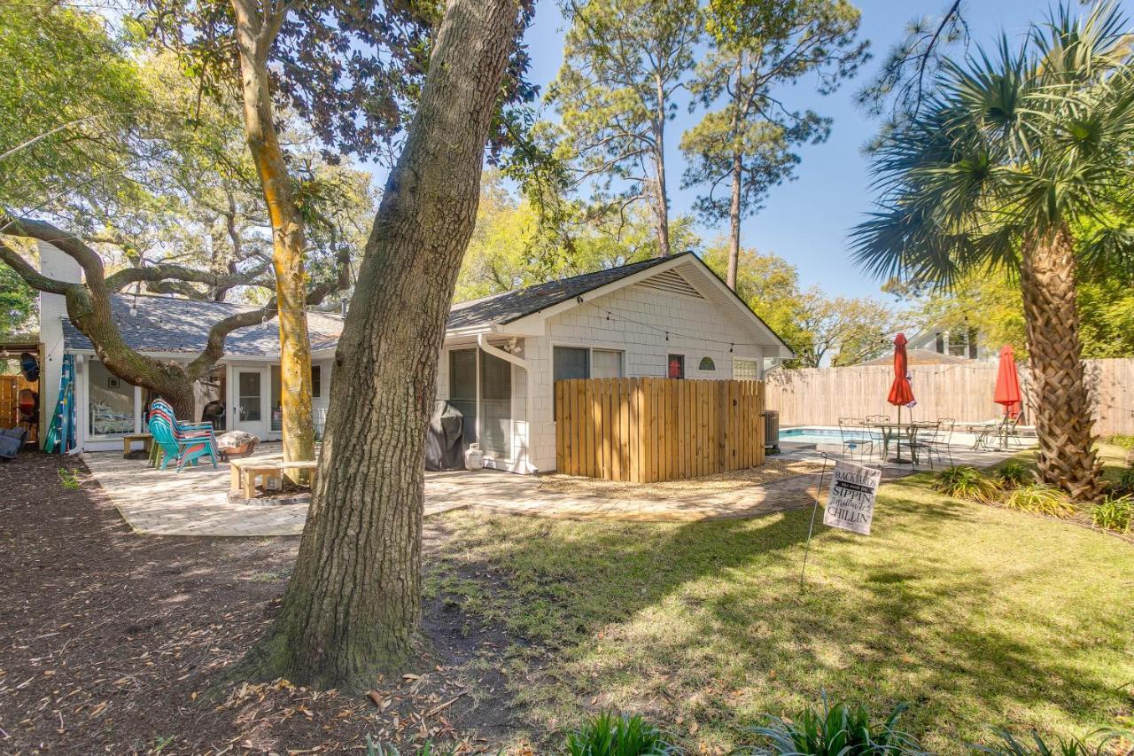 Spacious St Simons Island Vacation Rental With Pool! St. Simons Island ภายนอก รูปภาพ